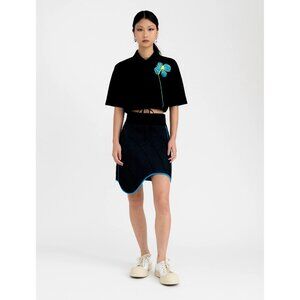 BRAND NEW PH5 Morose Pillow Stitch Wavy Mini Skirt Size S